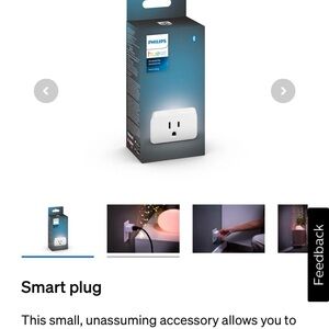 Philips Smart Plug with Bluetooth
